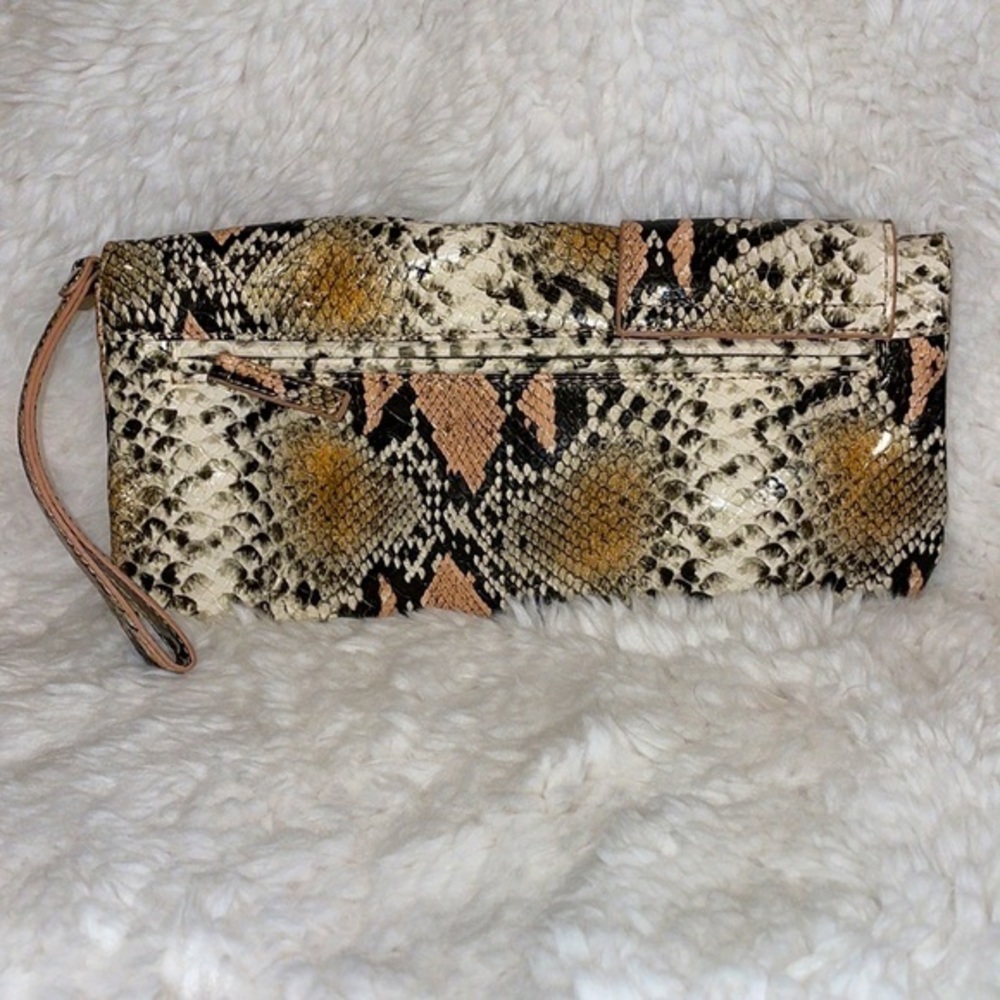 Chinese Laundry Snake Faux Leather‎ Clutch Bag - Picture 4 of 8